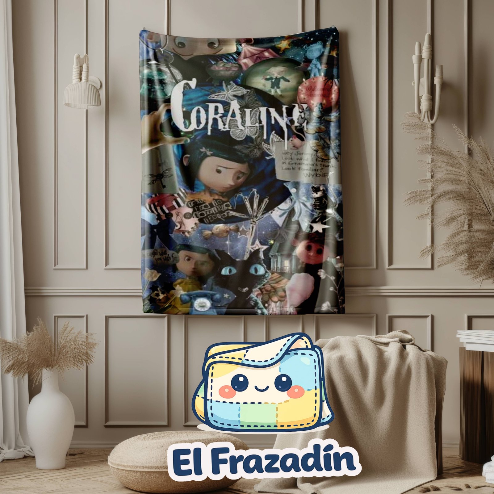 FRAZADA CORALINE